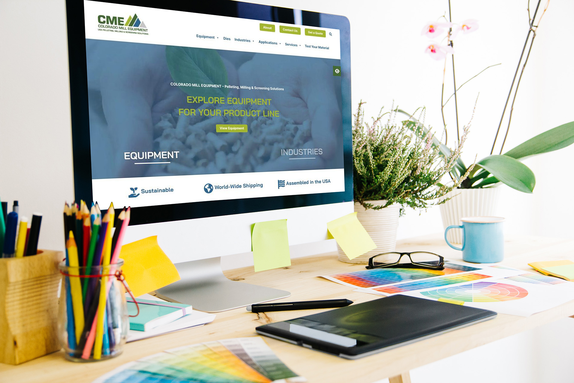 Colorado Mill Equipment Website Design