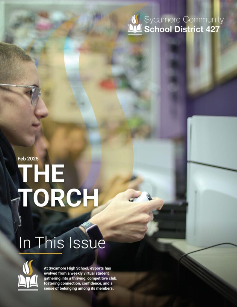 Cover of the Torch Newsletter-February 2025